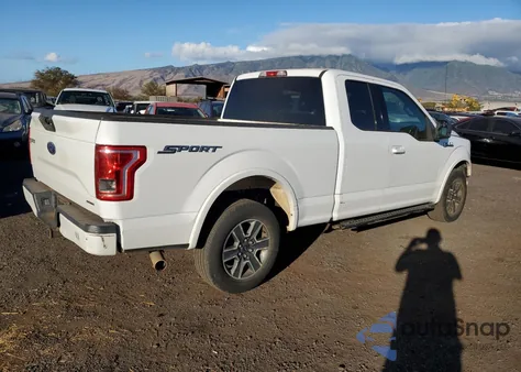 2016 Ford F150 Super Cab z USA, uszkodzony, nr VIN 1FTEX1CF3GKD97614